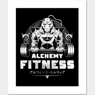 Alphonse Gym Fitness Posters and Art